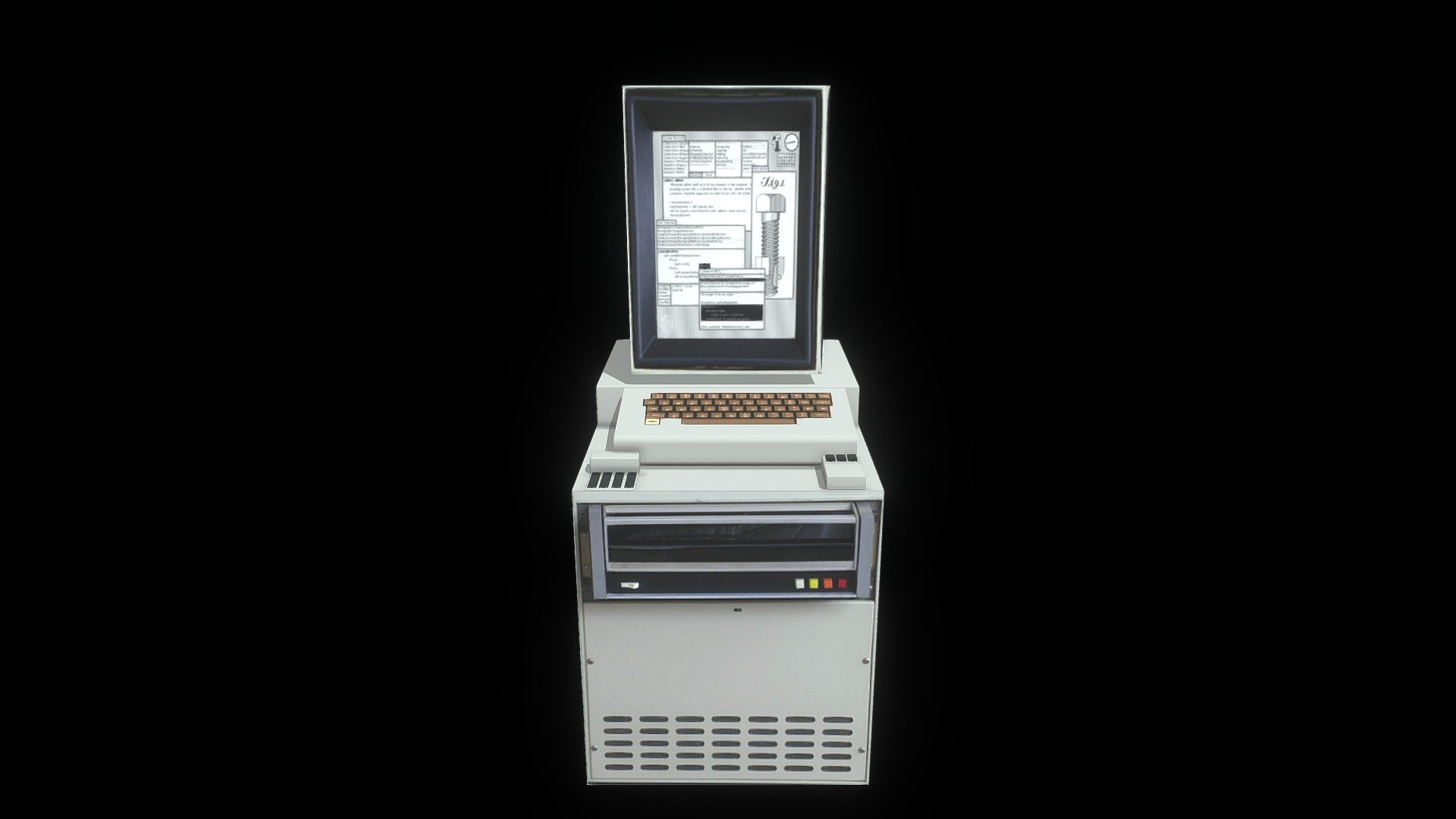 Xerox Alto - Son of Douglas Engelbart - 1973