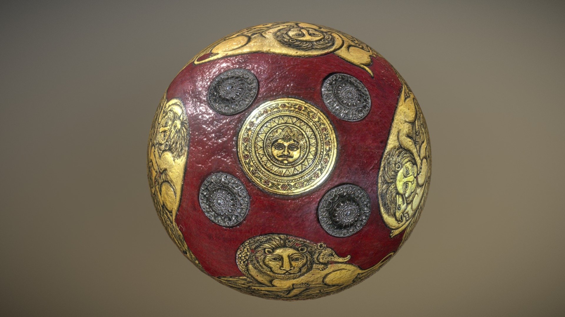 Indian dhal (shield), 19th century