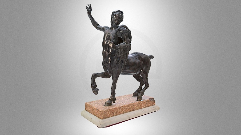 Sculpture “Young Centaur (Smiling Centaur)”