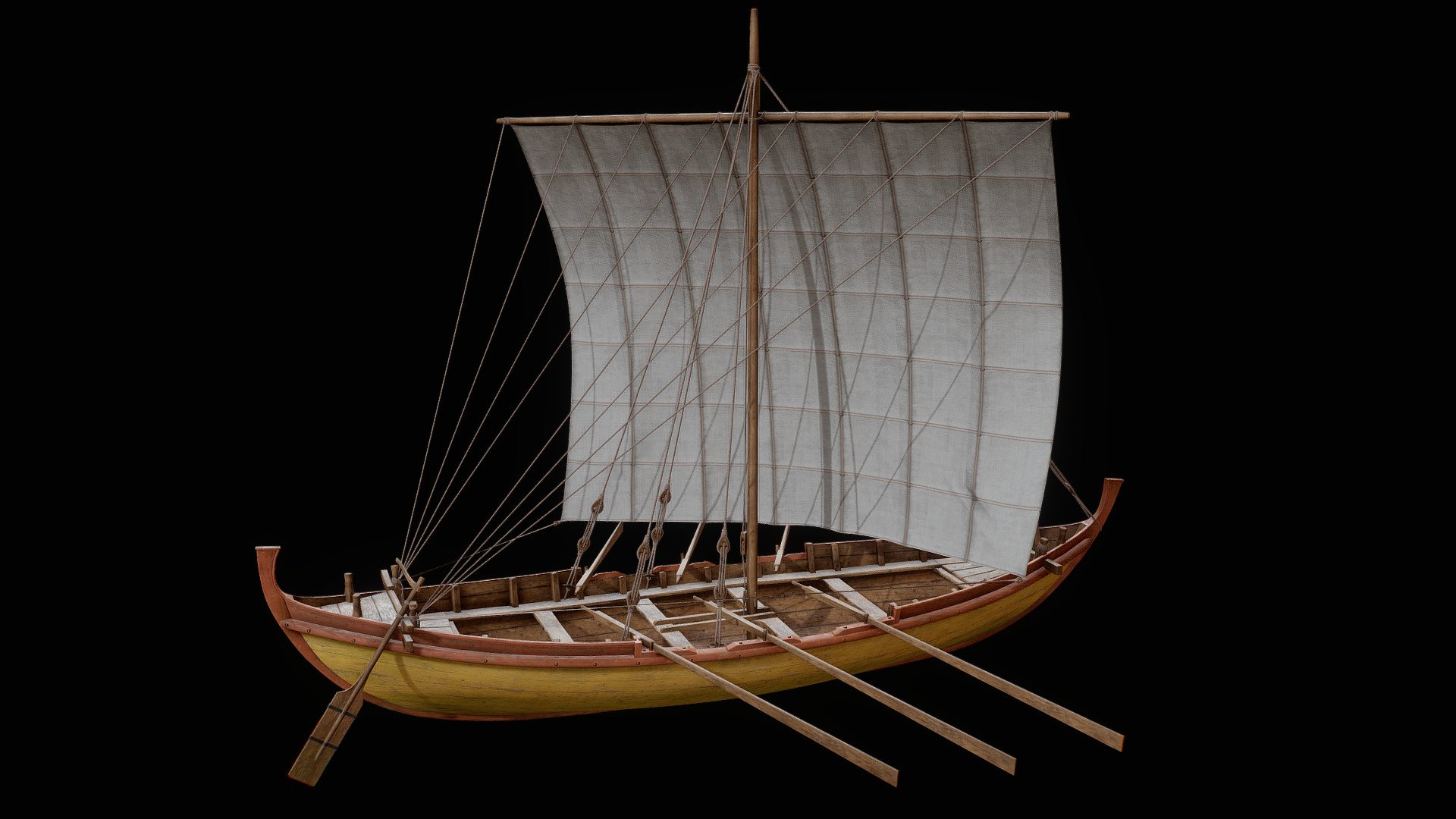 Herculaneum Boat - Roman Boat