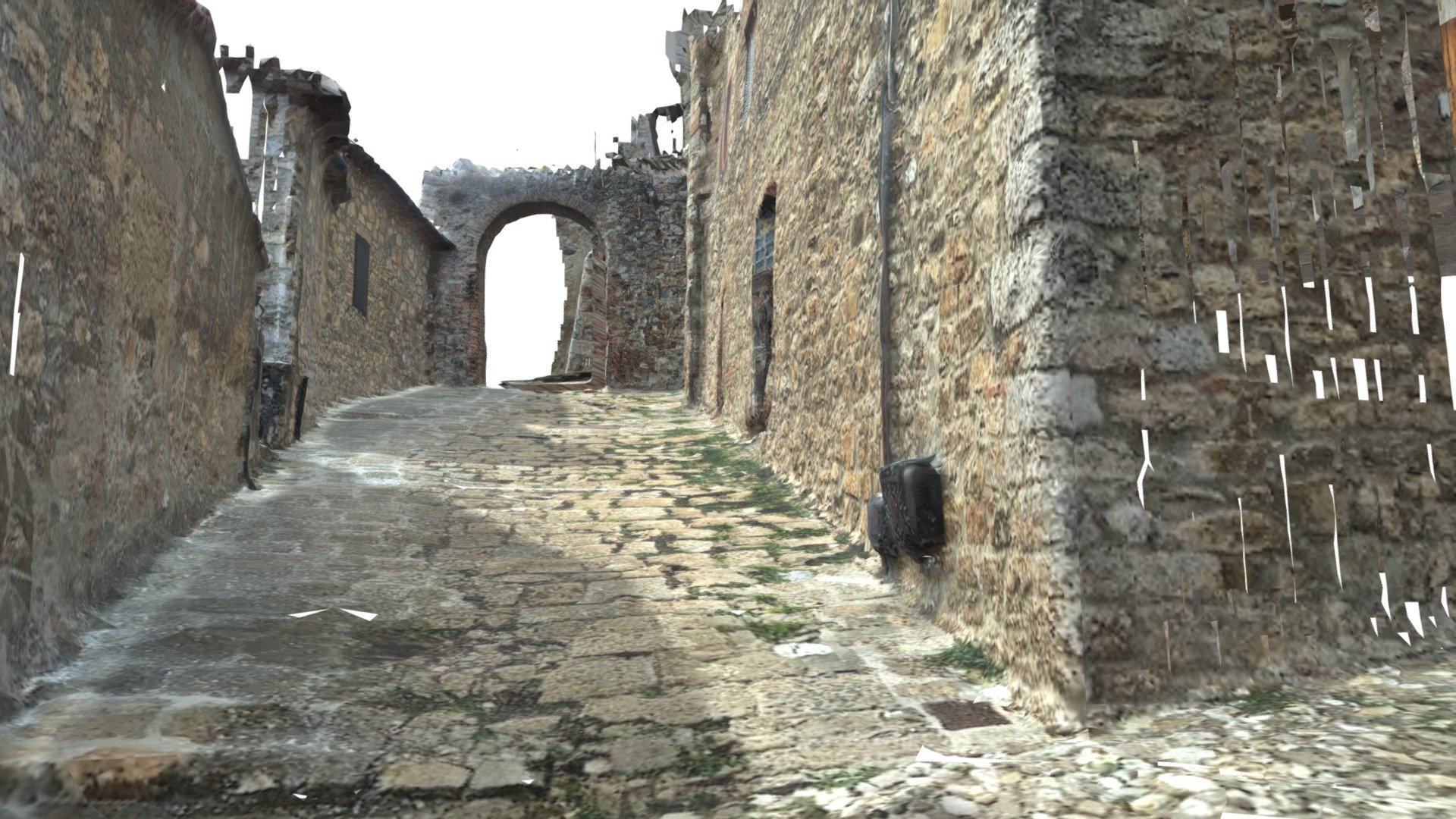 Castiglione d'Orcia - Mobile LiDAR 12