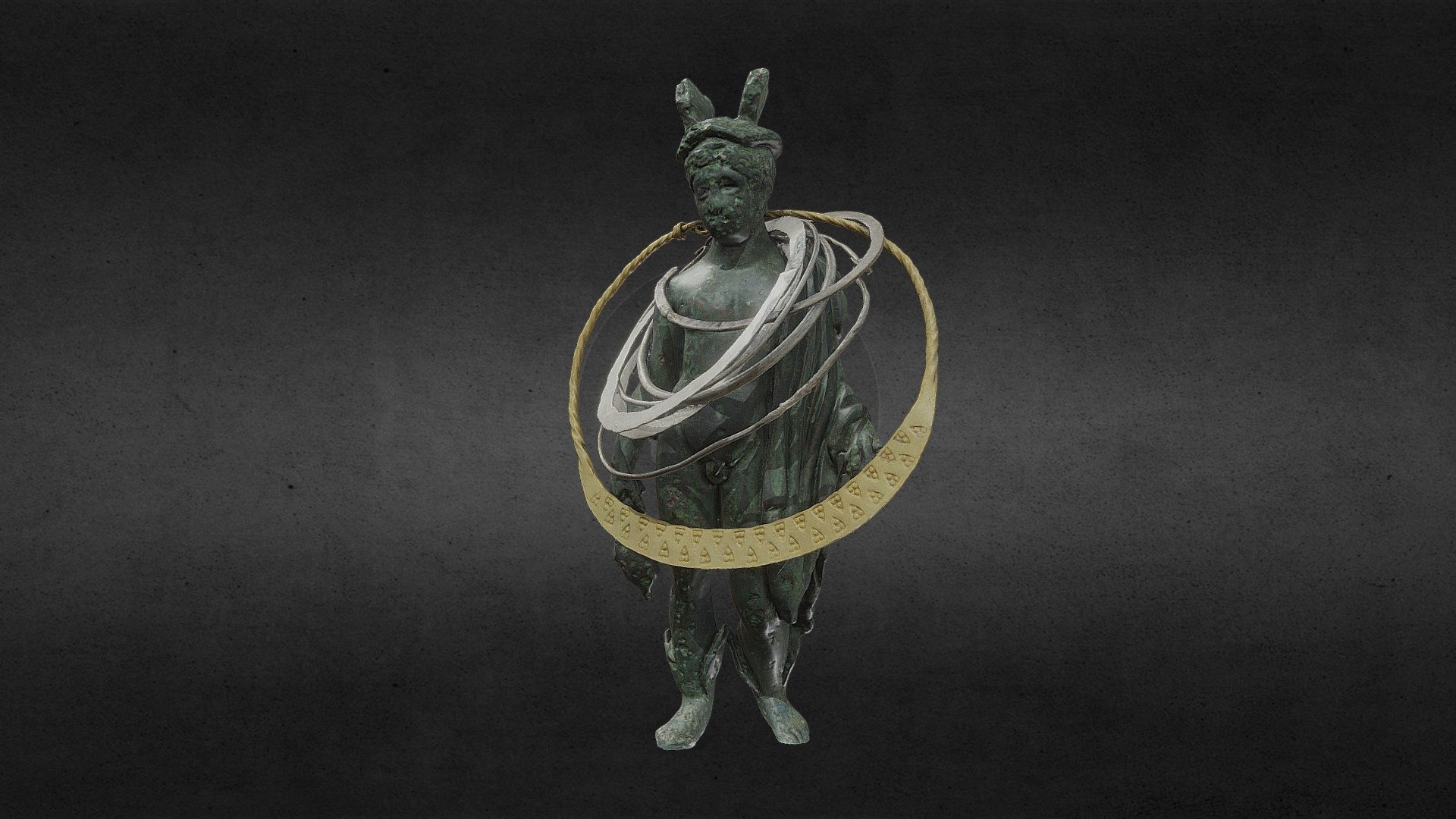062 Merkurstatuette / Mercury statuette