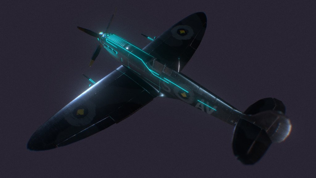 Spitfire Tech Plane