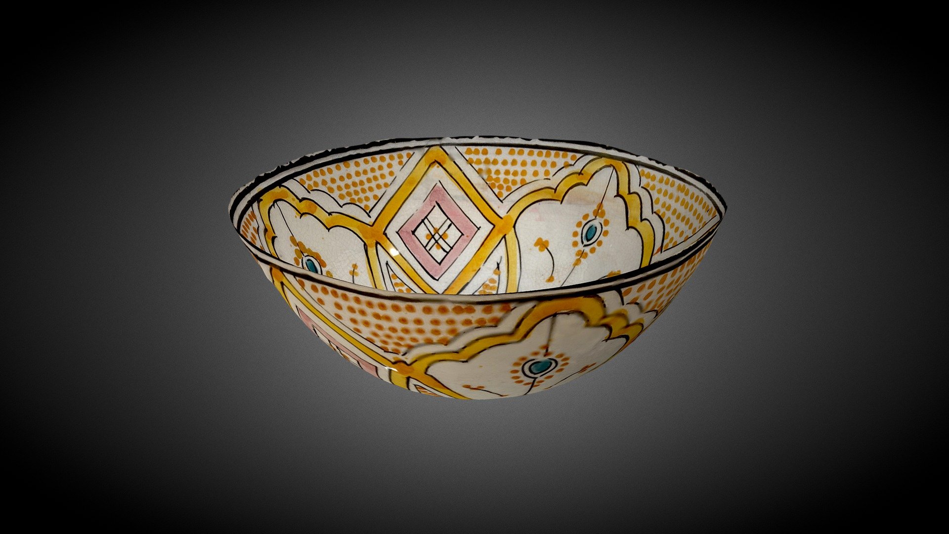 Moroccan Bowl - Texture & lighting test