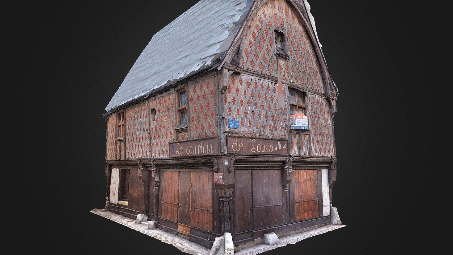 Maison à colombages, France