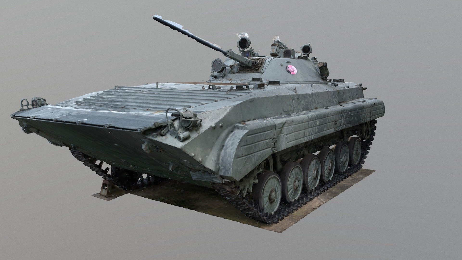 BMP-2 photogrammetry 3D scan