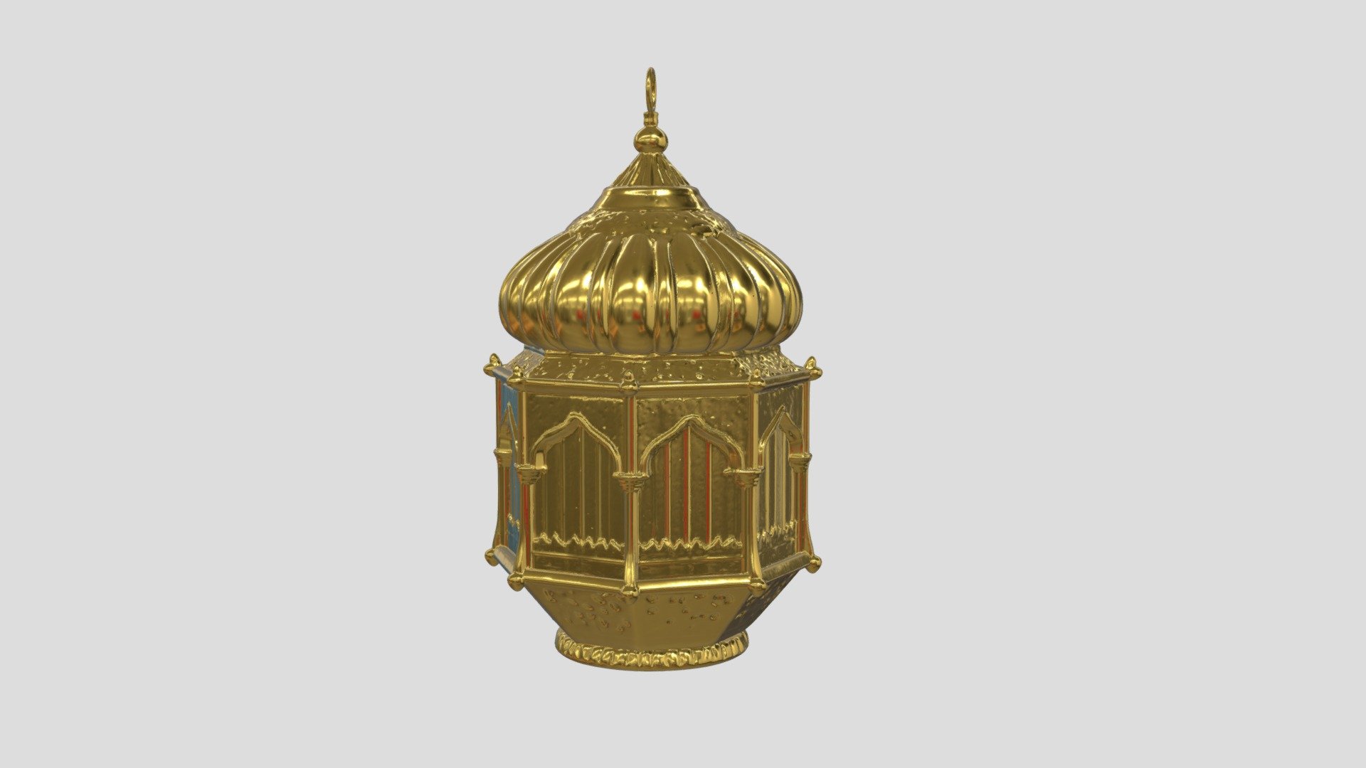 Realistic Islamic lantern , Ramadan lamp