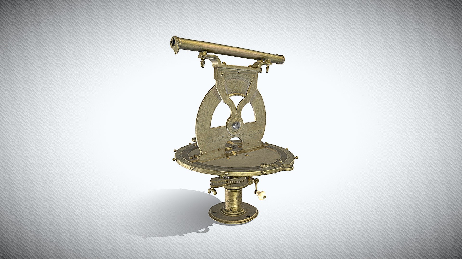 ETH: Theodolite, ca. 1752