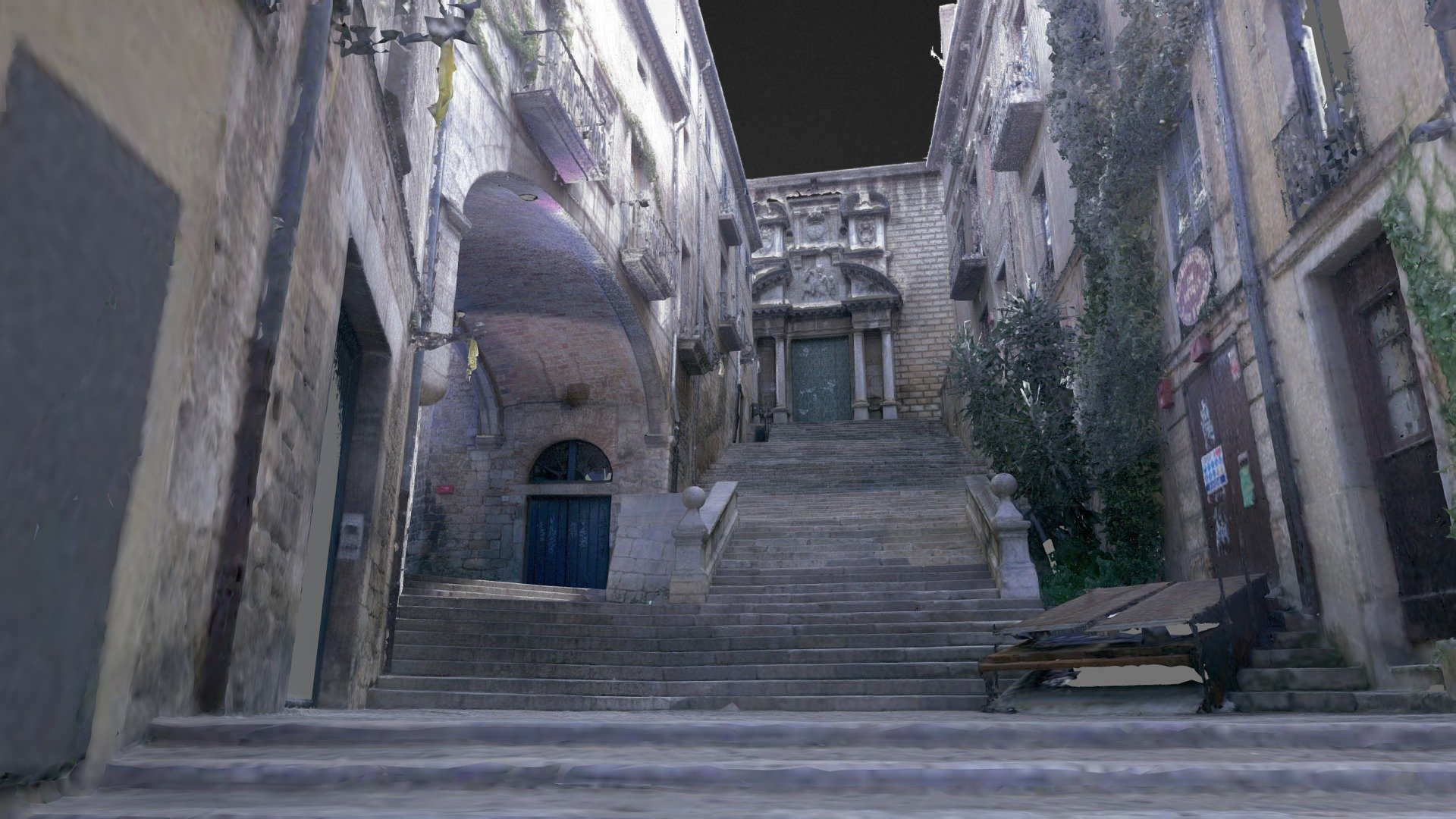Pujada de Sant Domènec, Aj. Girona