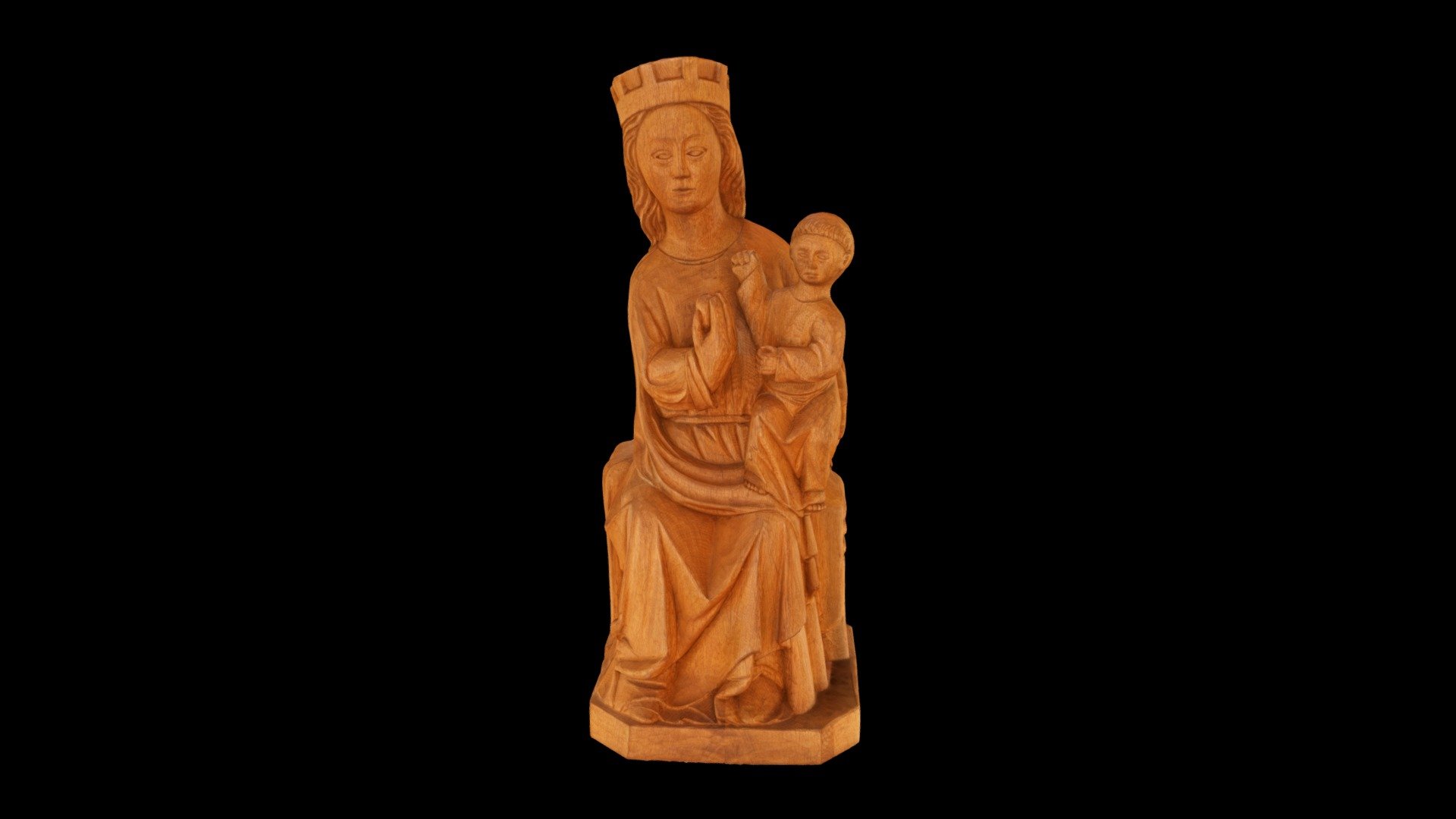 Statue of the Cloister Mother Mary