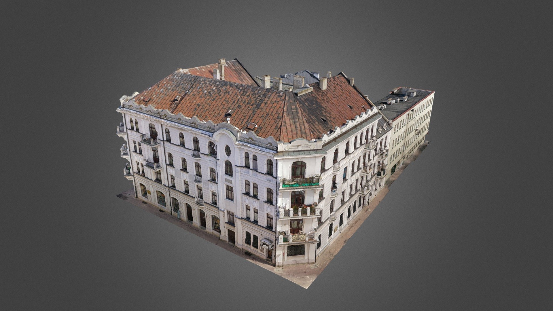 Cityblock - tenement in Zamosc old town