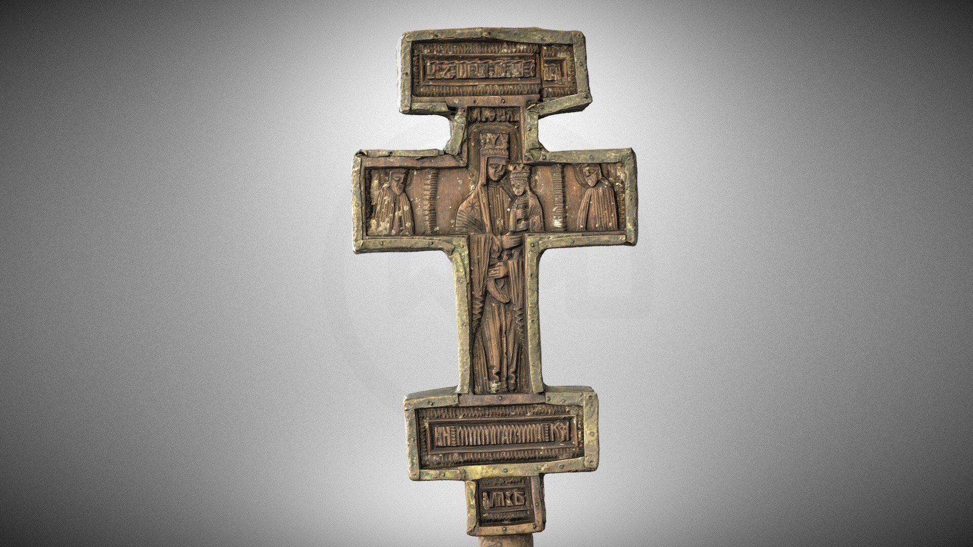 Three-crossbeam cross