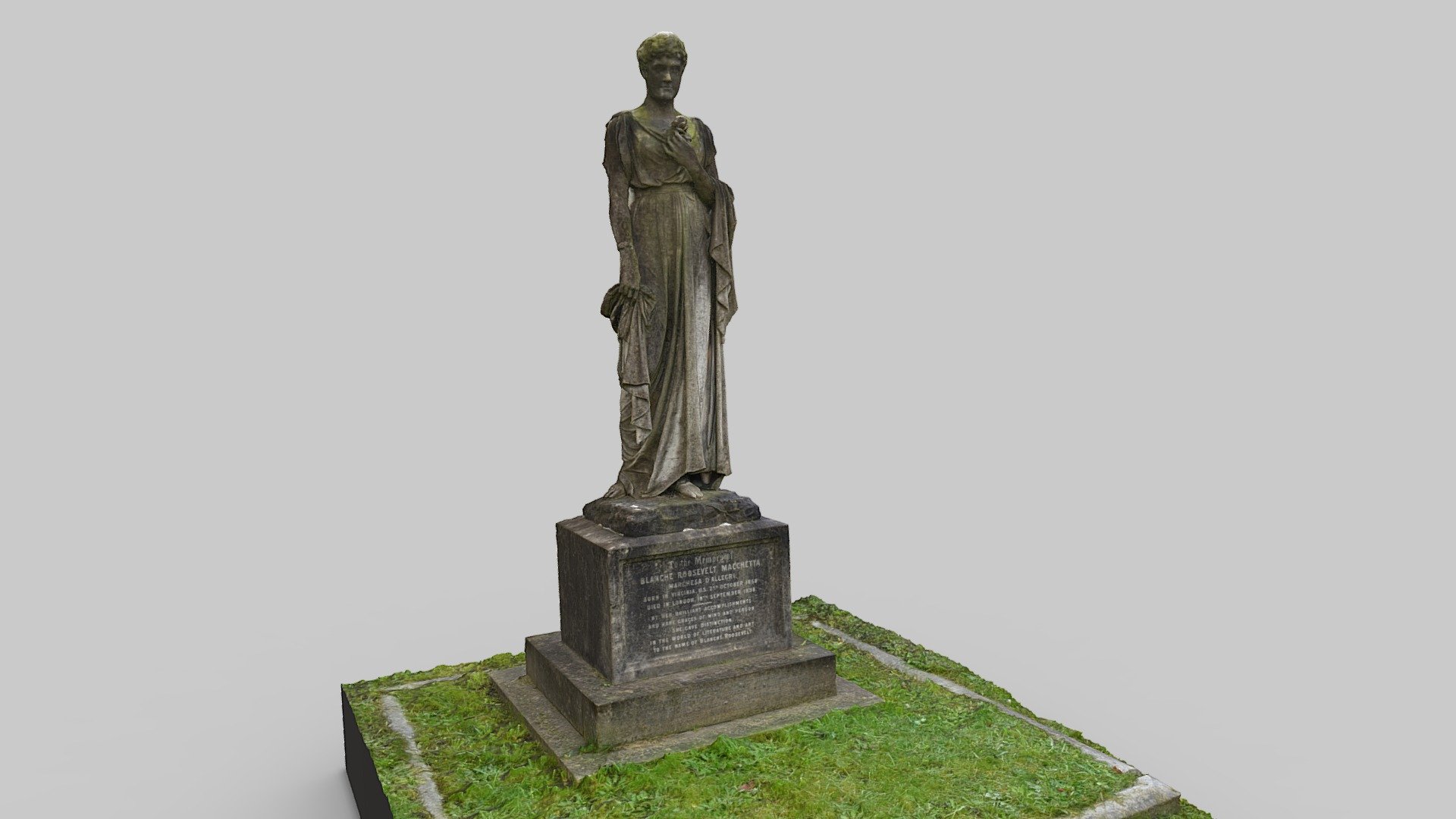 Tomb Of Blanche Roosevelt Macchetta