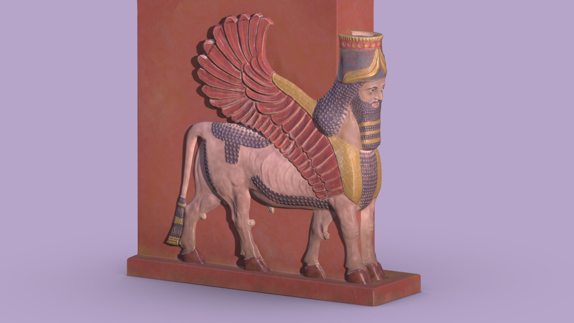 Persian Lamassu Gates of All Nations Persepolis