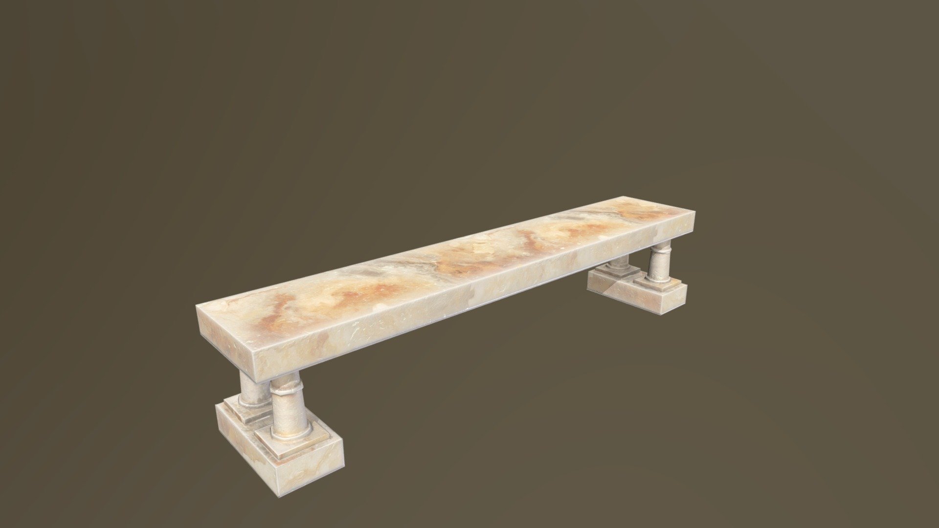 Marble bench